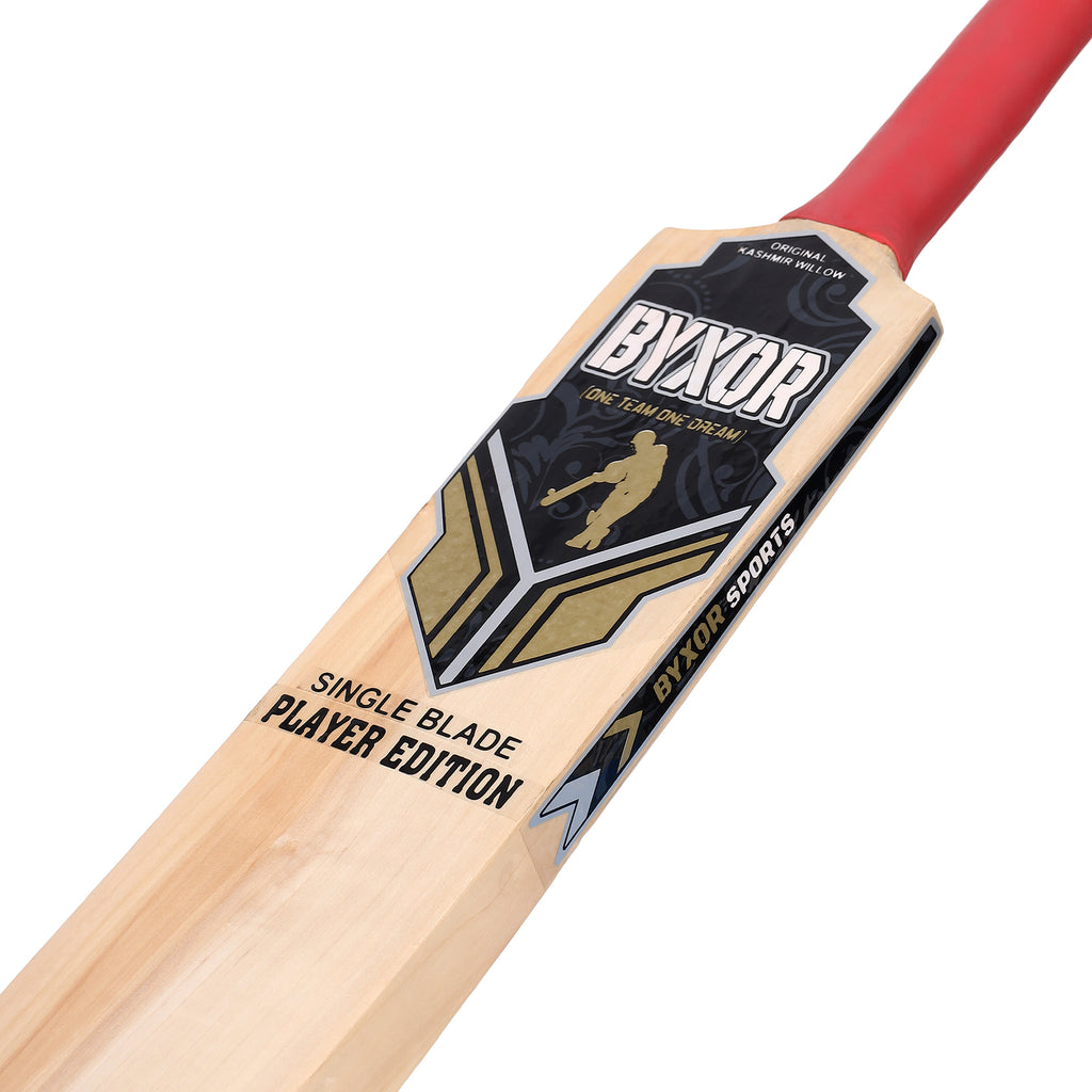 BYXOR Single Blade Player Edition – Full bat front view