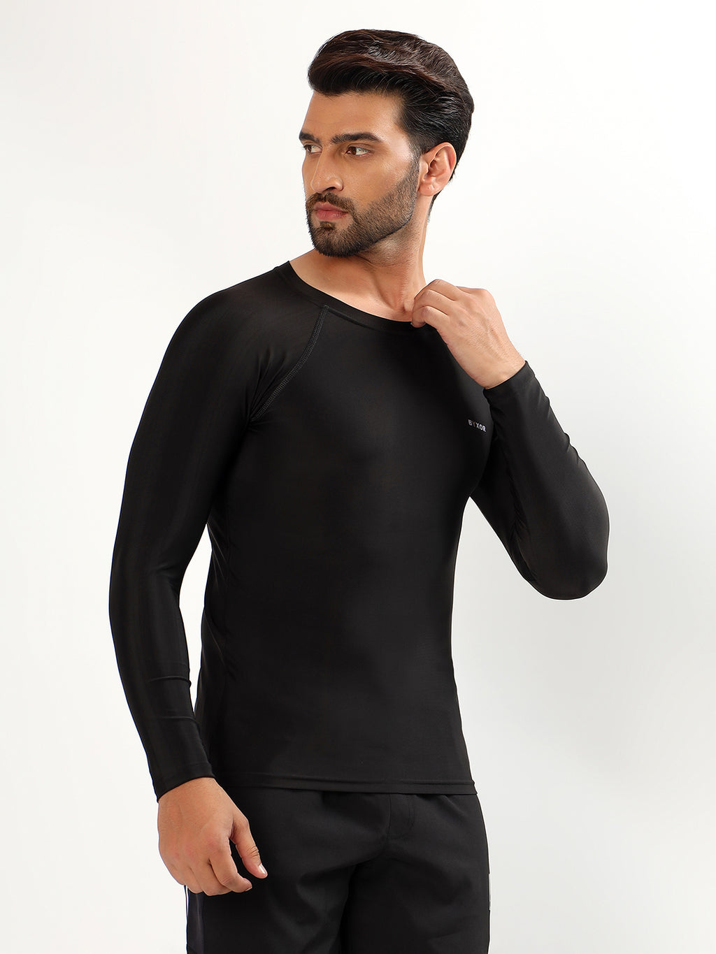 Men's Full Sleeve Compression T-Shirt – Full body front