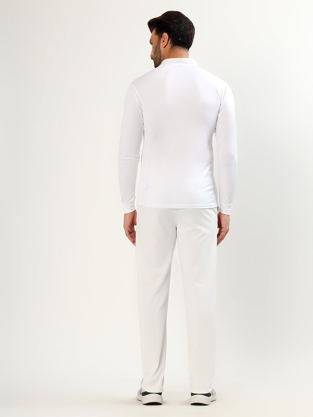 BYXOR Women's Cricket Shirt White – Back view