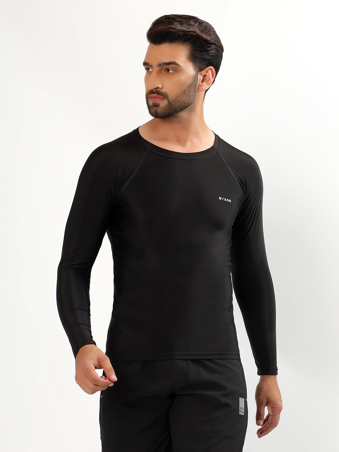 Men's Full Sleeve Compression T-Shirt – Back view