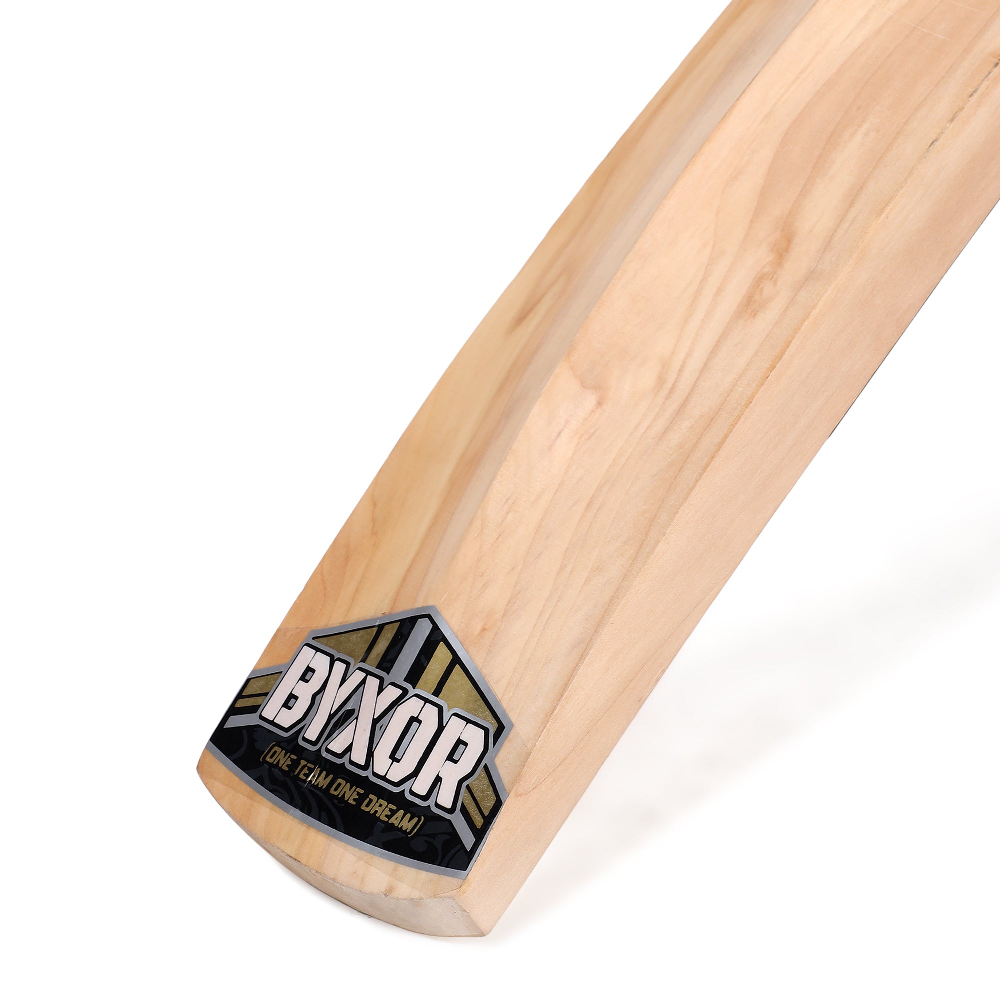 BYXOR Single Blade Player Edition Green – Toe BYXOR sticker close up