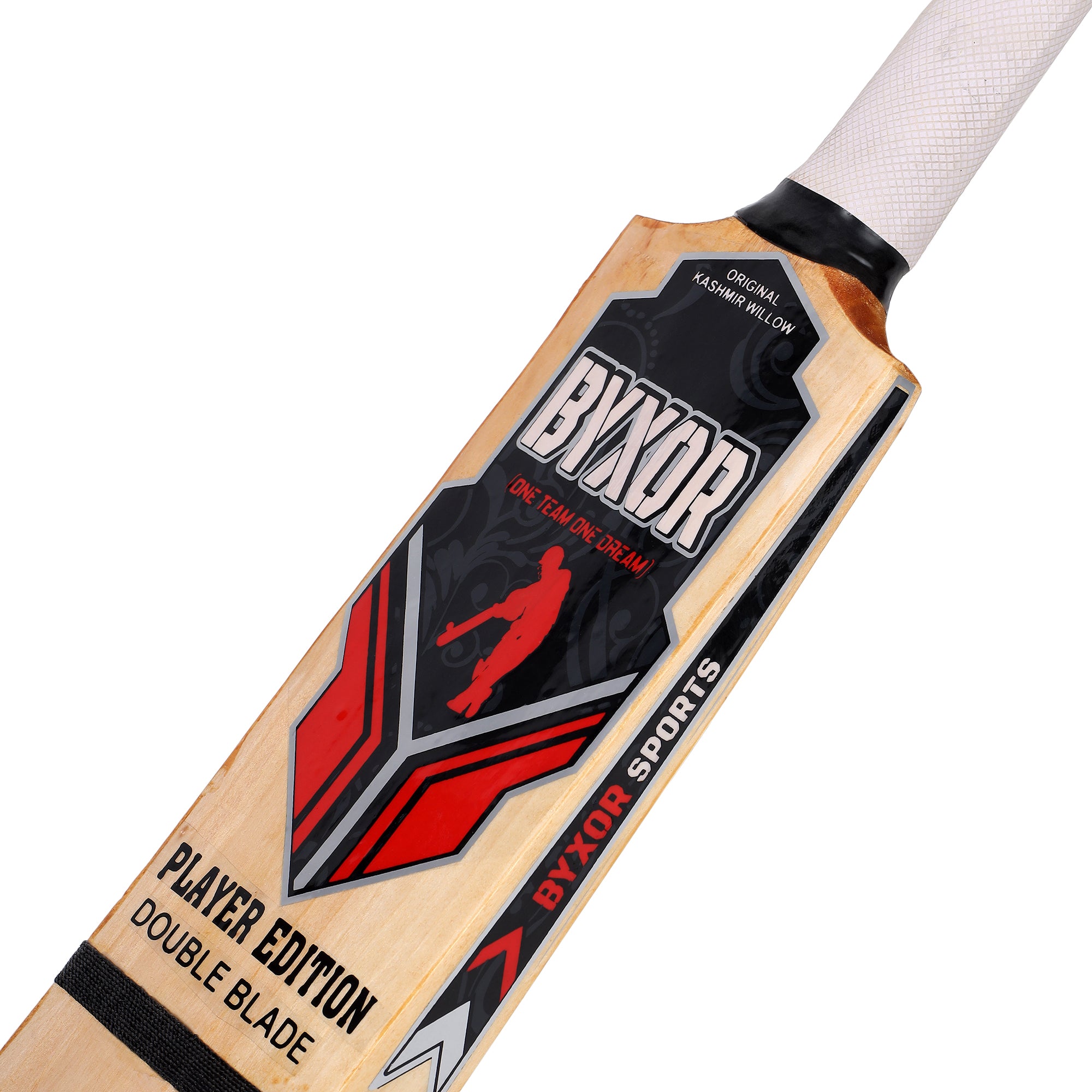 BYXOR Double Blade Player Edition – Sticker detail close up
